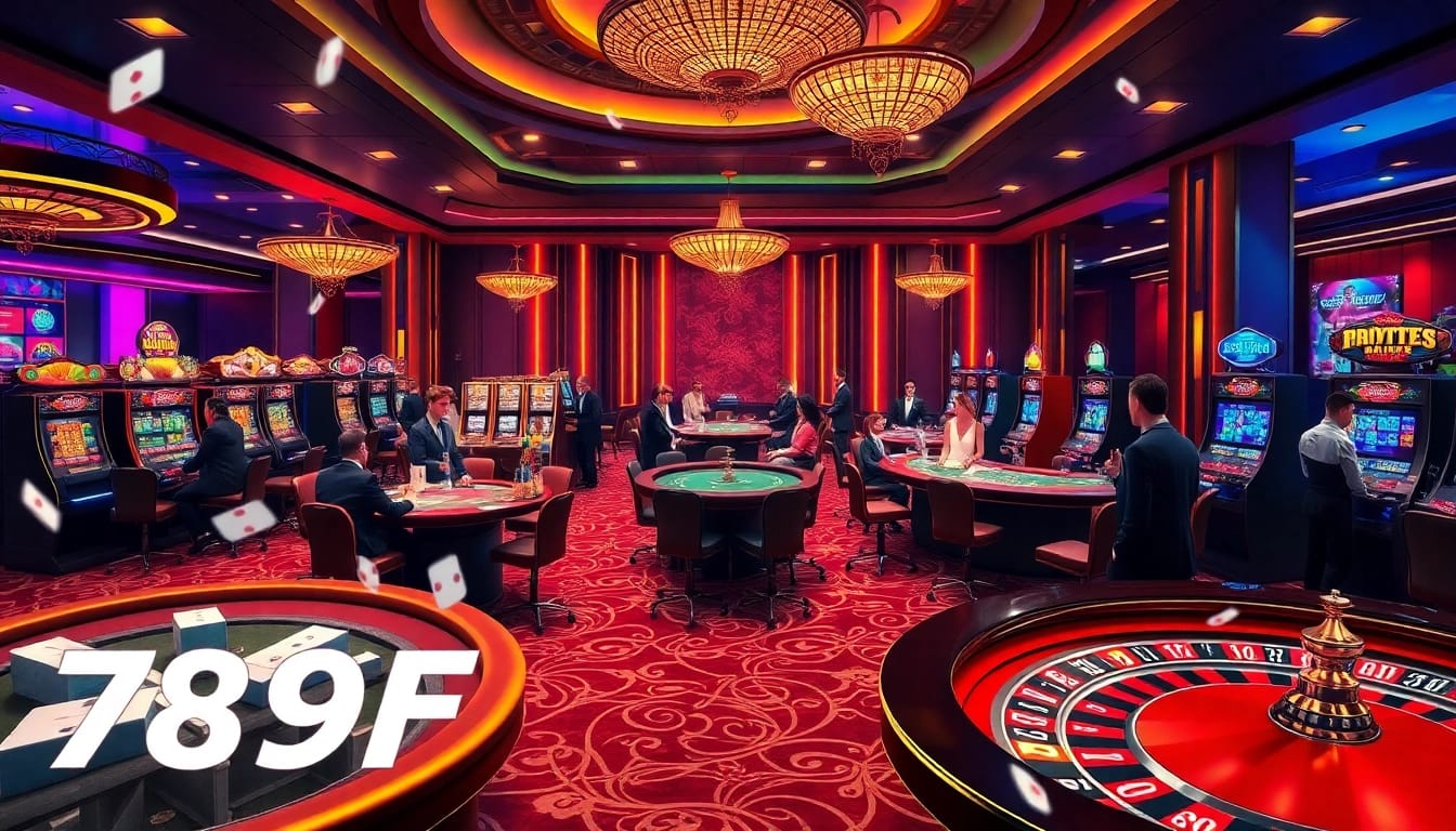 Experience the thrill of winning at 789F with engaging casino games and elegant design.