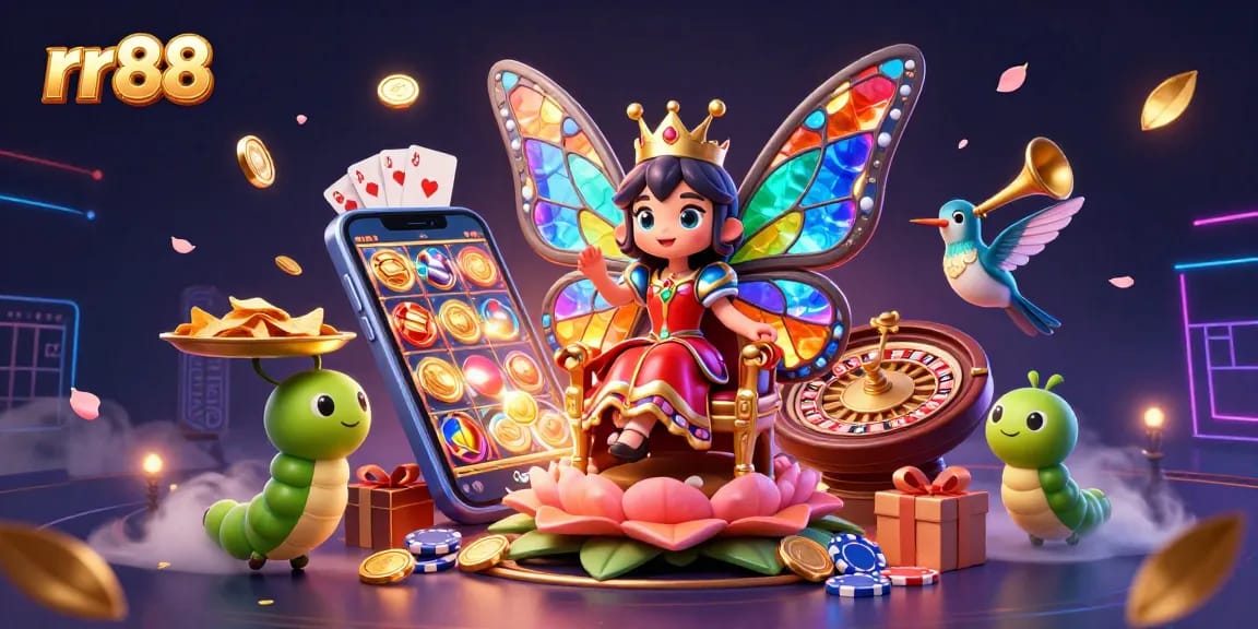 Experience vibrant gaming action at rr88 with captivating visuals and dynamic casino elements