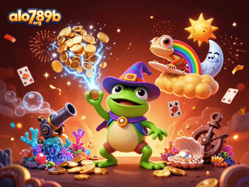 Experience the adventure of winning at alo789b org with vibrant characters and dynamic casino elements.