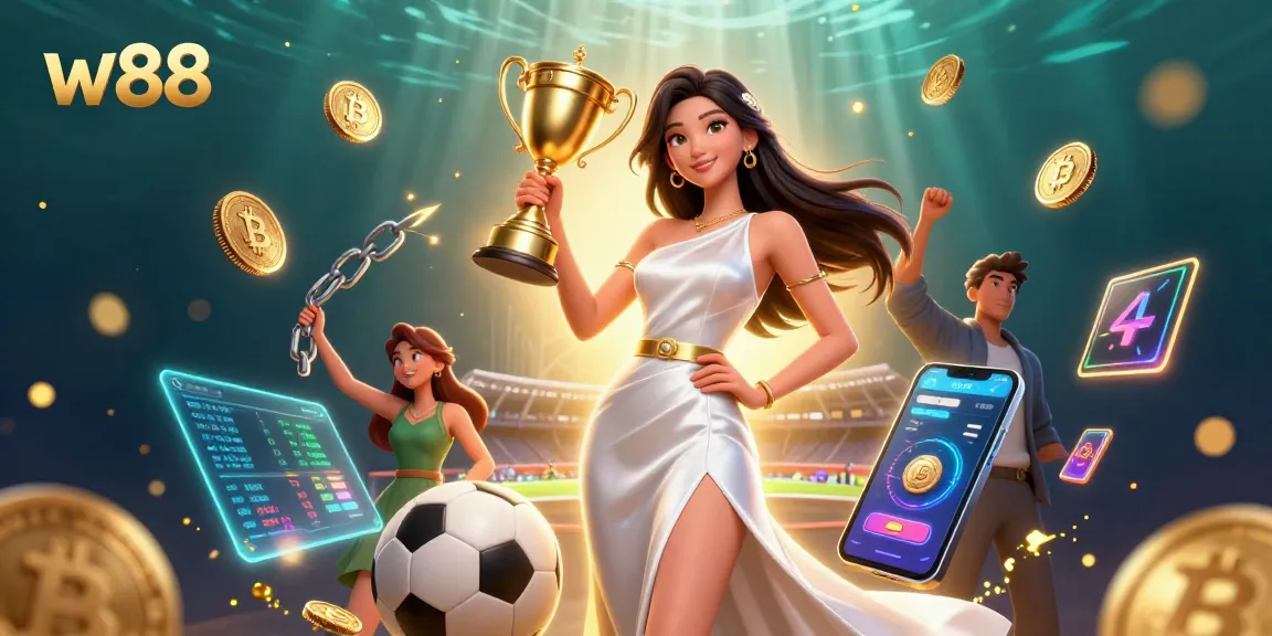 Experience the thrill of w88 with winning strategies under shimmering casino lights.