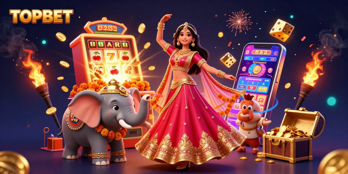 Experience winning odds at TOPBET with dynamic slots and captivating casino visuals.