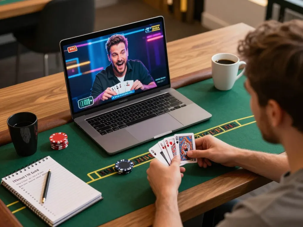 Engage with jkp88's live dealer blackjack on your laptop for an exciting home gaming experience