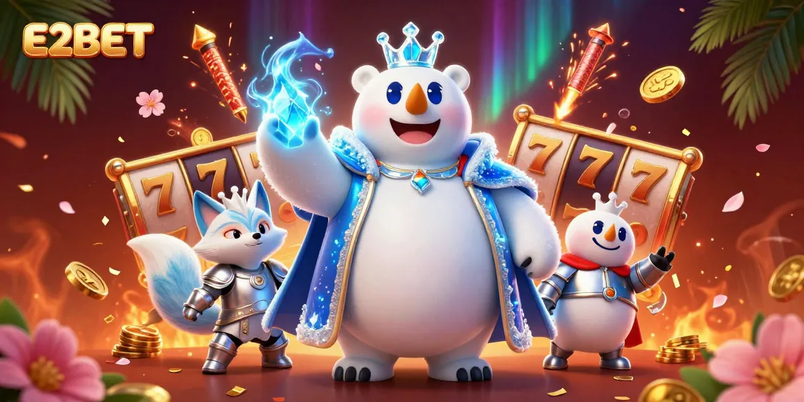 E2BET offers thrilling online gaming experiences with captivating visuals and dynamic elements.