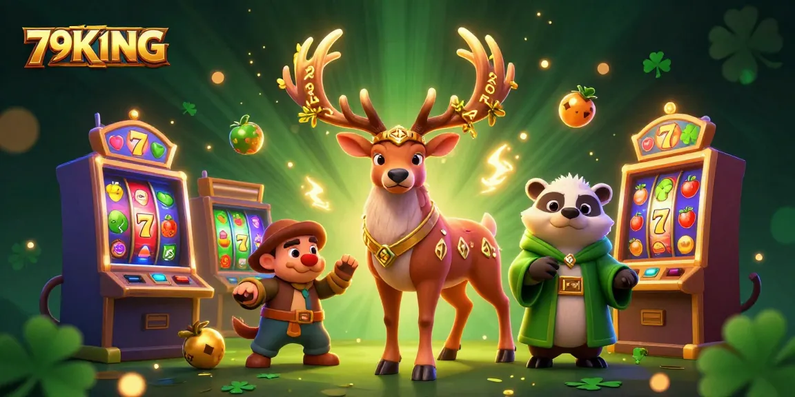 Experience the thrill of winning at 79KING through colorful slot machines and enchanting characters.
