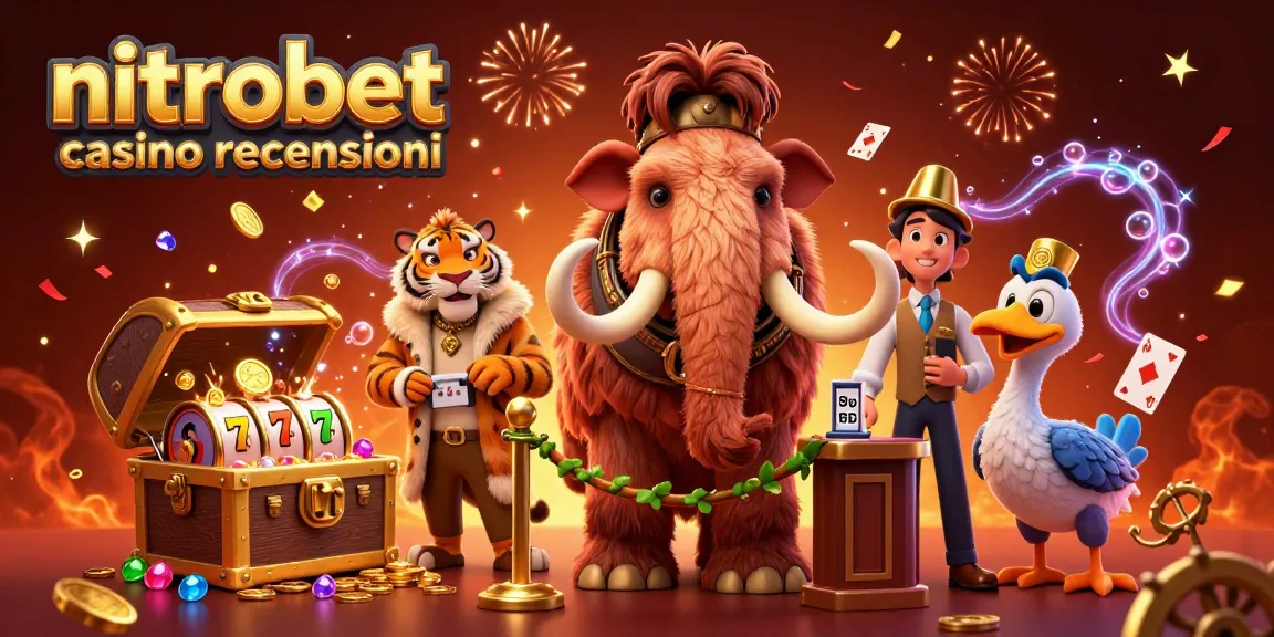 nitrobet casino recensioni: mammuth bouncer e VIP controllano l'accesso a un casinò ricco di giochi