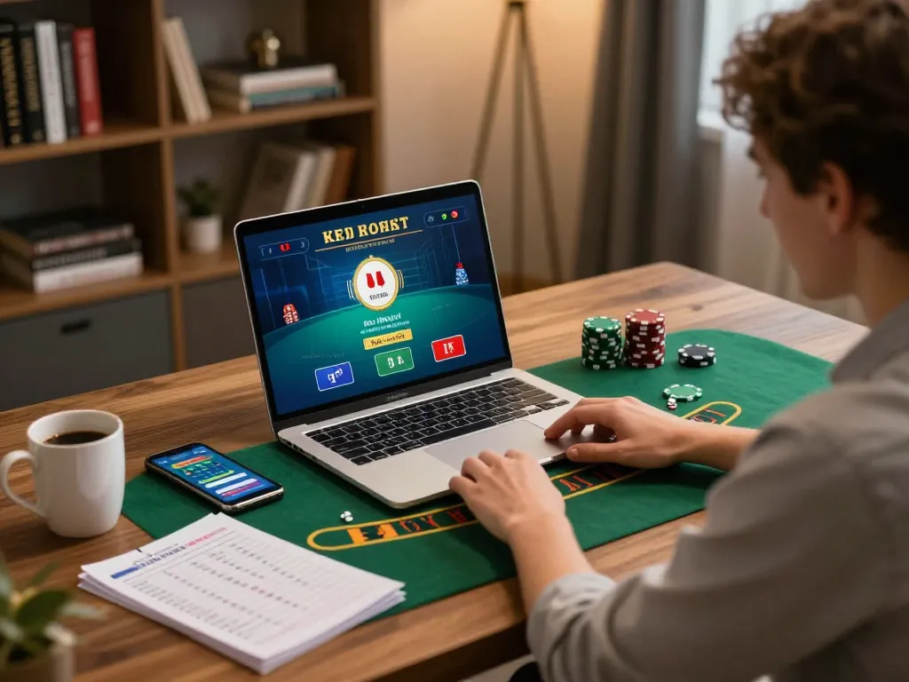 Experience strategic gameplay on https://tr88watch.com/ with a live dealer blackjack setup at home