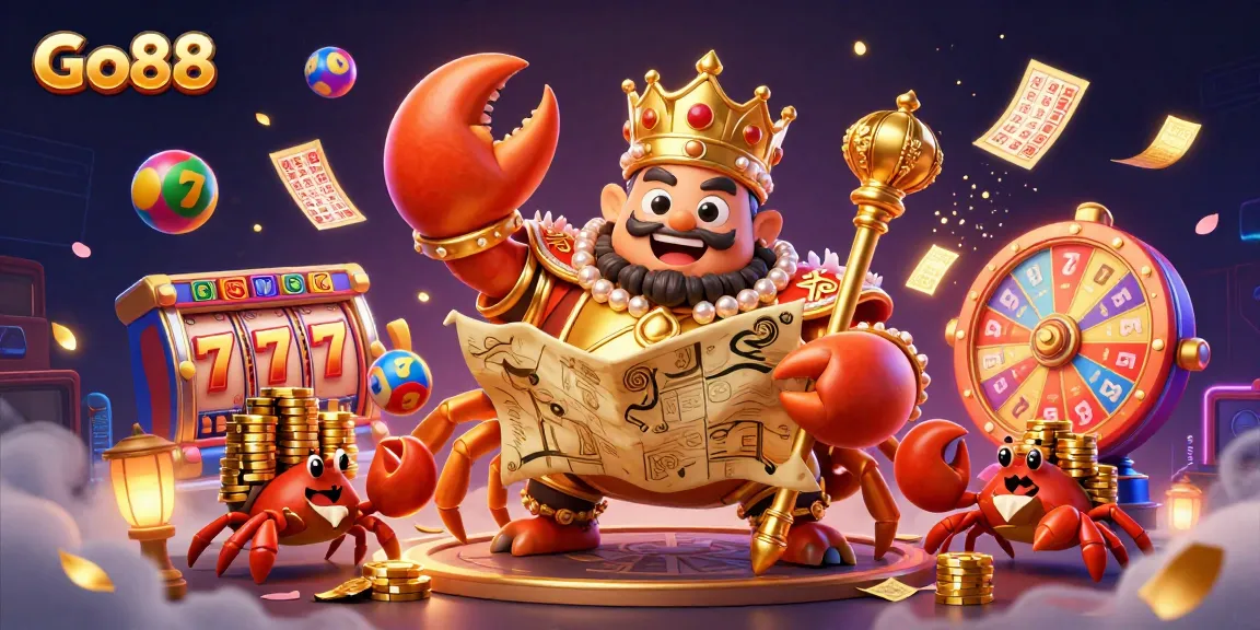 Engage with Go88's vibrant slot experience featuring themed elements and characters in a dynamic casino setting.
