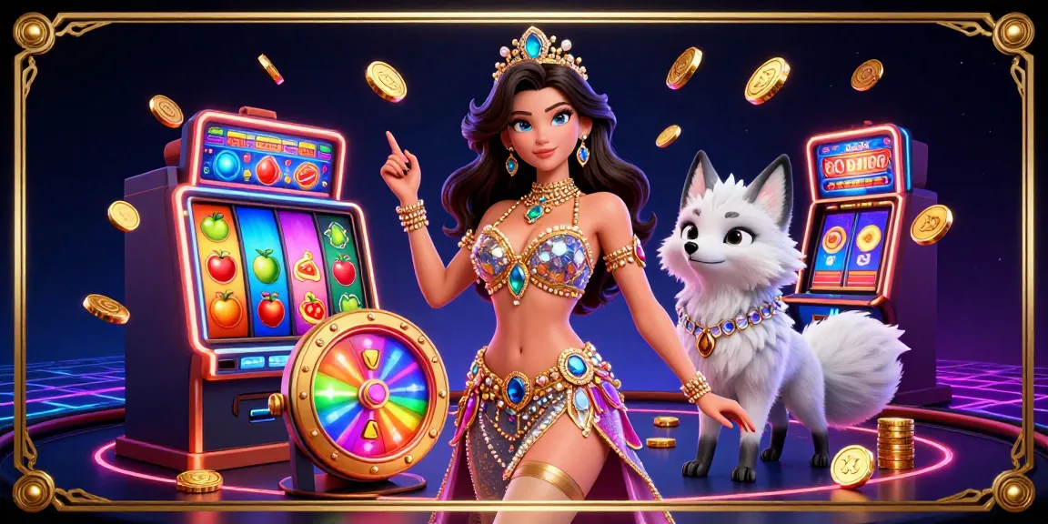 Scopri l'emozione dei casino non AAMS con slot machine vivaci, elementi di gioco colorati e un'atmosfera dinamica di casinò.