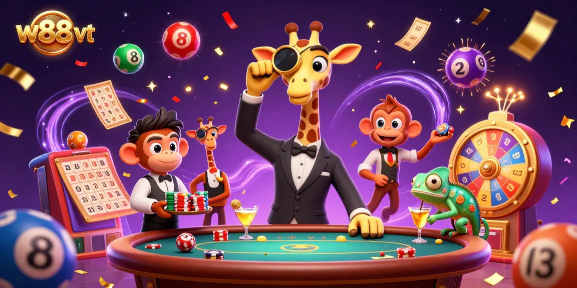 Một bức tranh 3D sống động về w88 vt với ngựa cao nghệ thuật bên bàn poker VIP, mang lại cơ hội chiến thắng lớn.