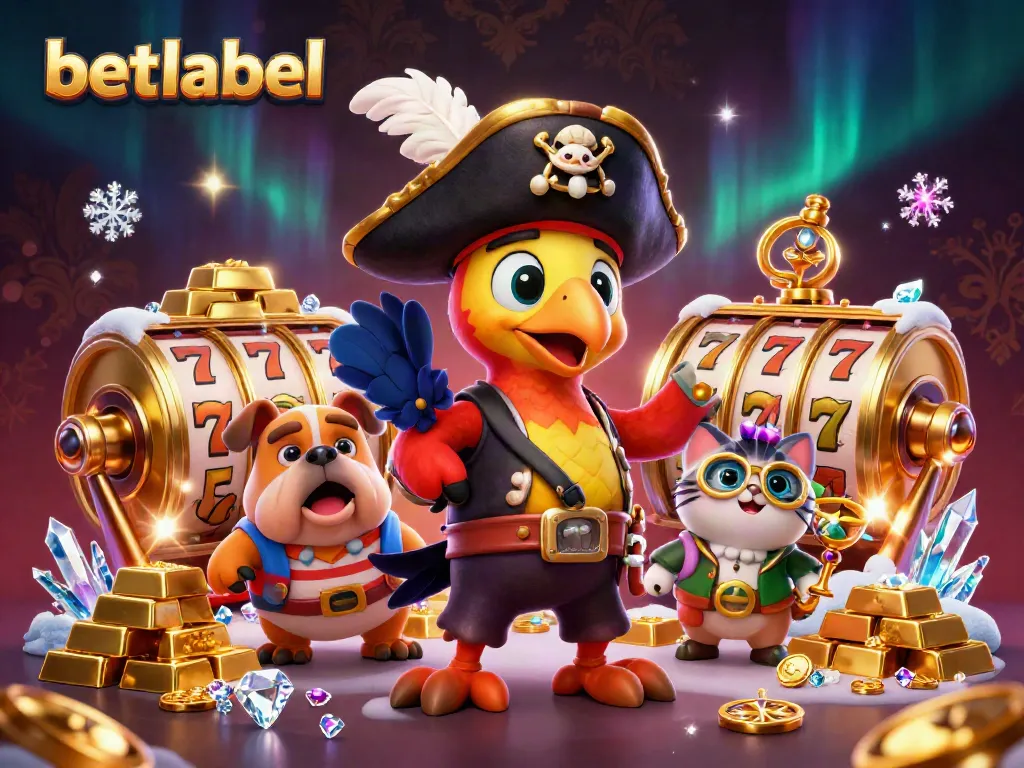 Engage with betlabel's thrilling casino experience featuring dynamic characters and vibrant, captivating elements.