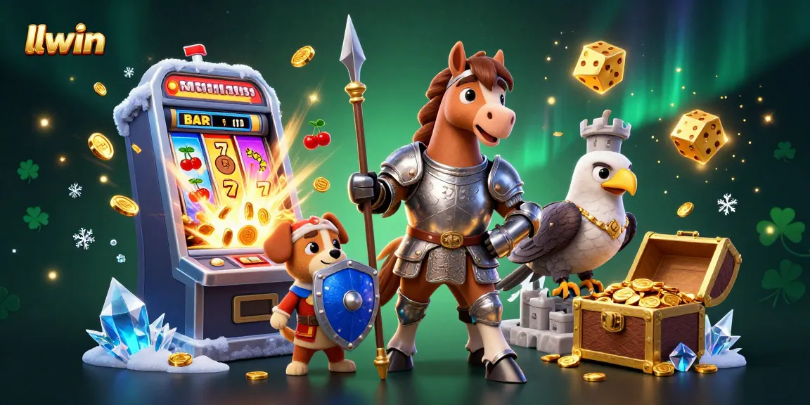 Experience thrilling wins at llwin with dynamic gaming scenes featuring a jackpot explosion.