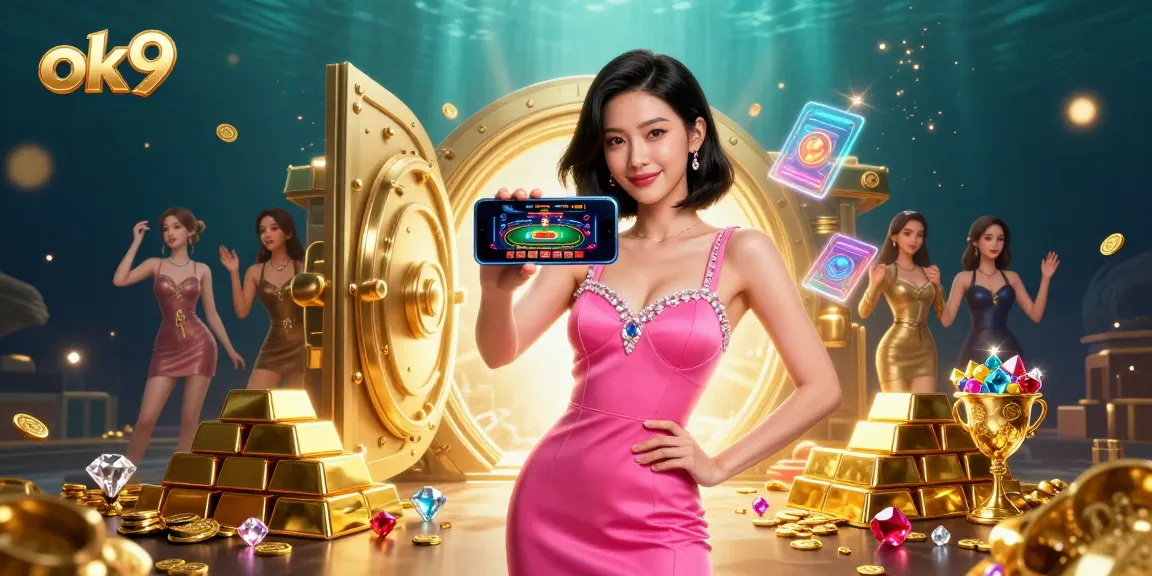 Join the ultimate gaming experience with ok9's live dealer games and win big!
