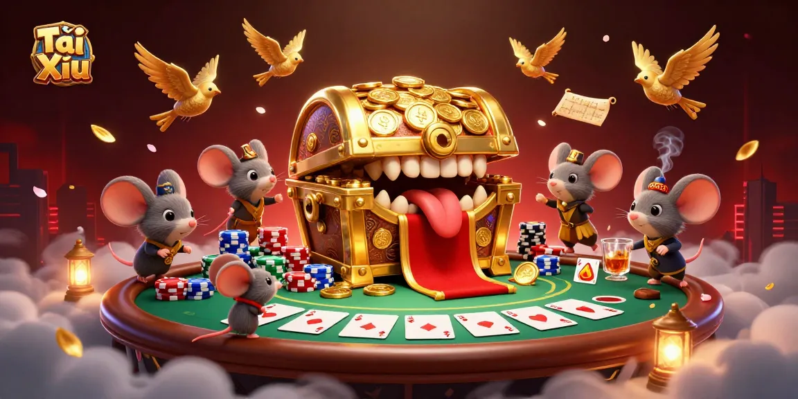 Engage in Tài Xỉu with vibrant 3D visuals, rich in detail and action.