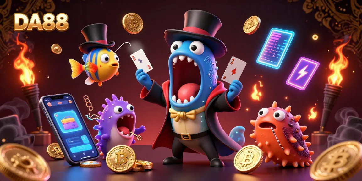 DA88 players enjoy an immersive casino experience with vibrant, action-packed underwater magic.