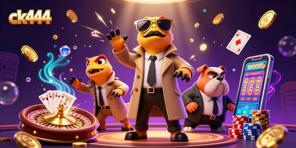 Experience exciting gameplay at ck444 casino with vibrant characters and casino elements.
