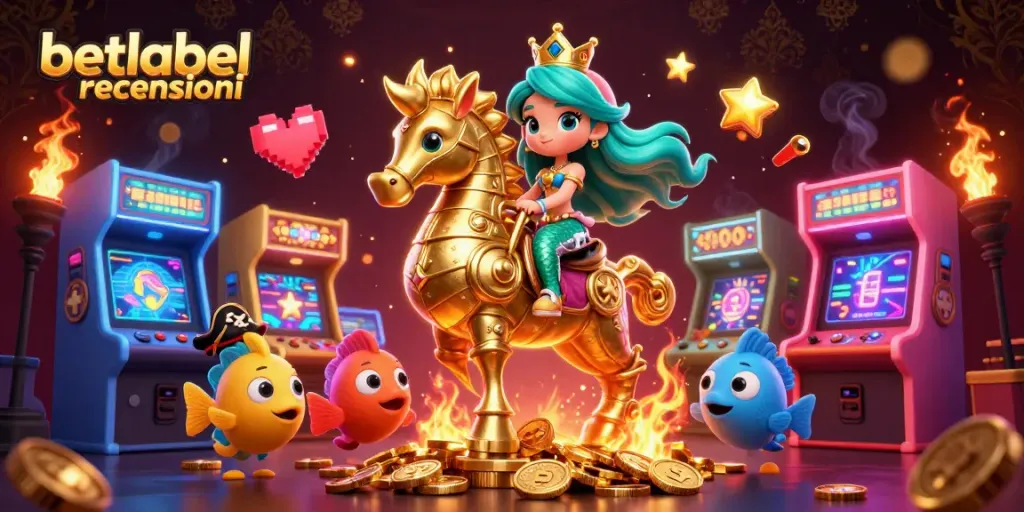 Engage with betlabel recensioni as the mermaid princess explores a vibrant casino world.