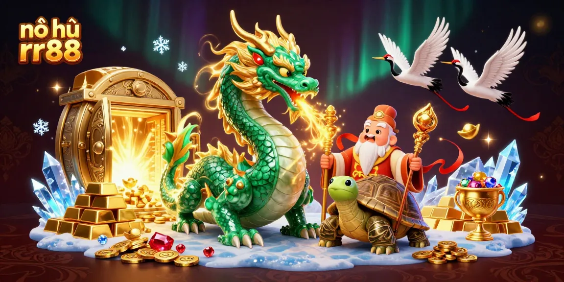 Engage with nổ hũ rr88 featuring an enchanting scene of fortune and luck in the casino world.