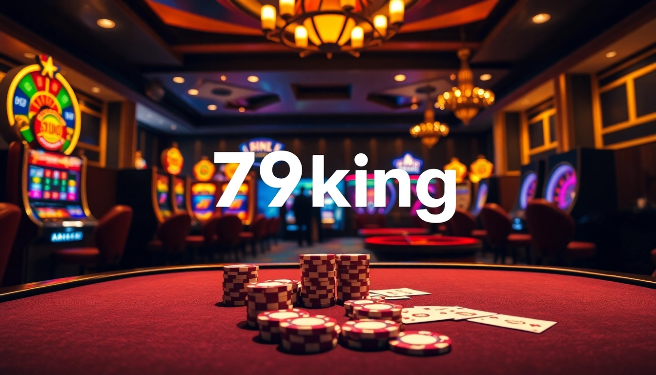 Experience the excitement of gambling at 79king with vibrant game tables and professional ambiance.