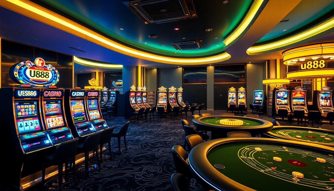 Experience thrilling games at u888 with vibrant slots and immersive casino tables.