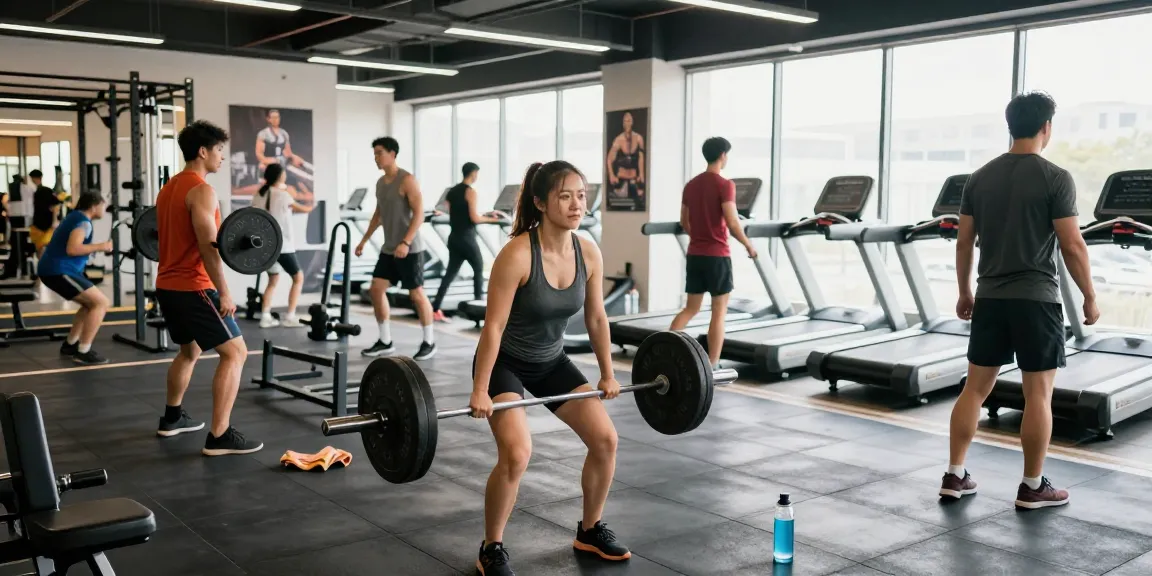 Steroide Boutique fitness enthusiasts training in a vibrant gym for optimal performance.