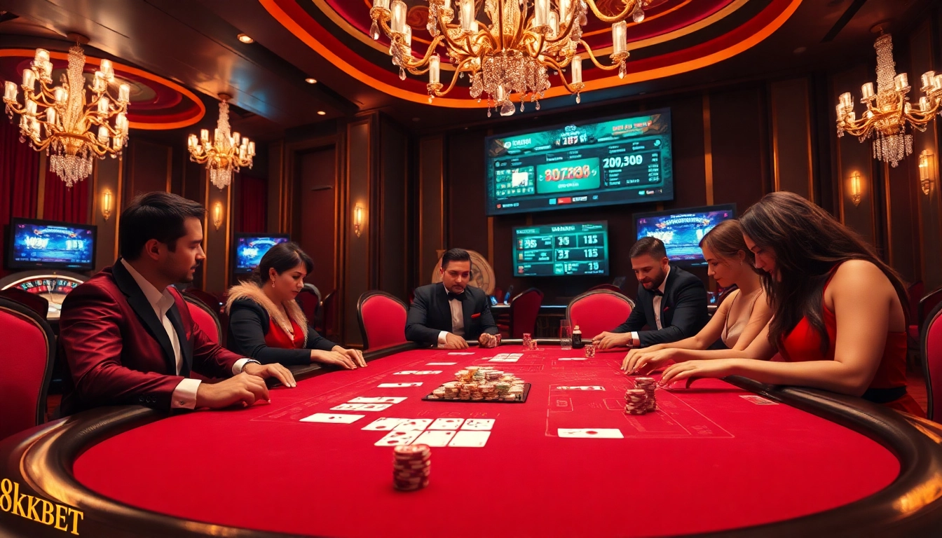 Experience luxury gaming at https://8kkbet.com/ with thrilling poker action and vibrant casino ambiance.
