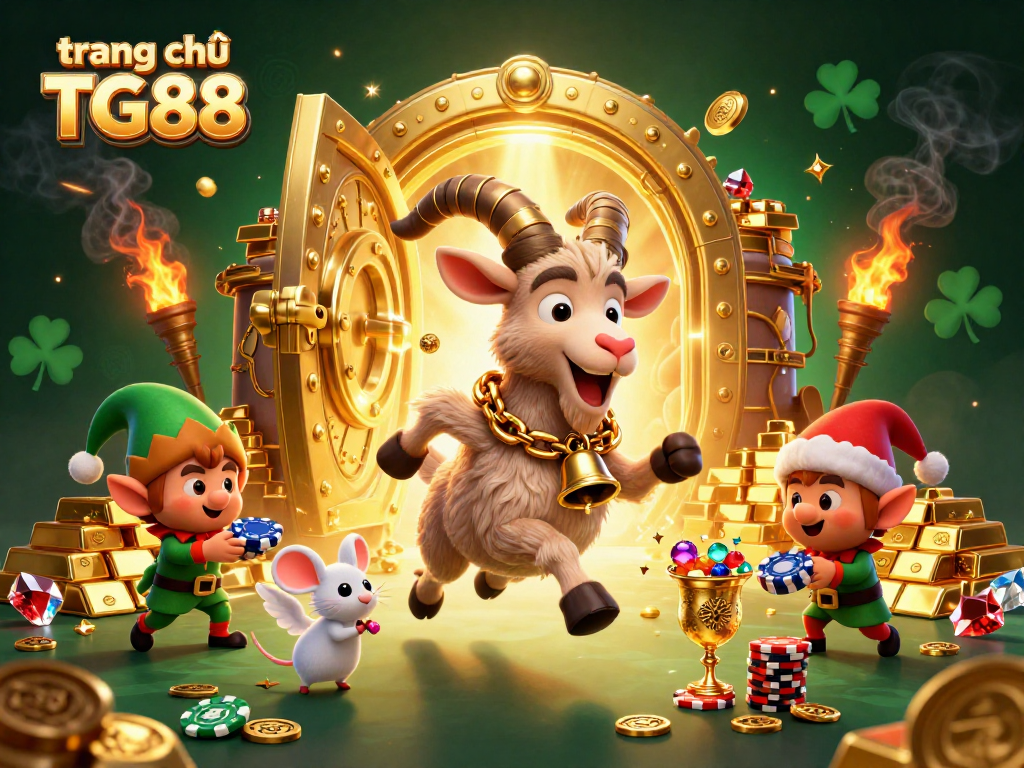 Experience excitement at the trang chủ TG88 casino, filled with vibrant characters and thrilling gaming action.
