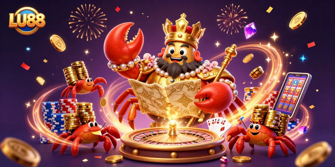 LU88 players explore vast rewards in a vibrant casino world filled with treasures and excitement.