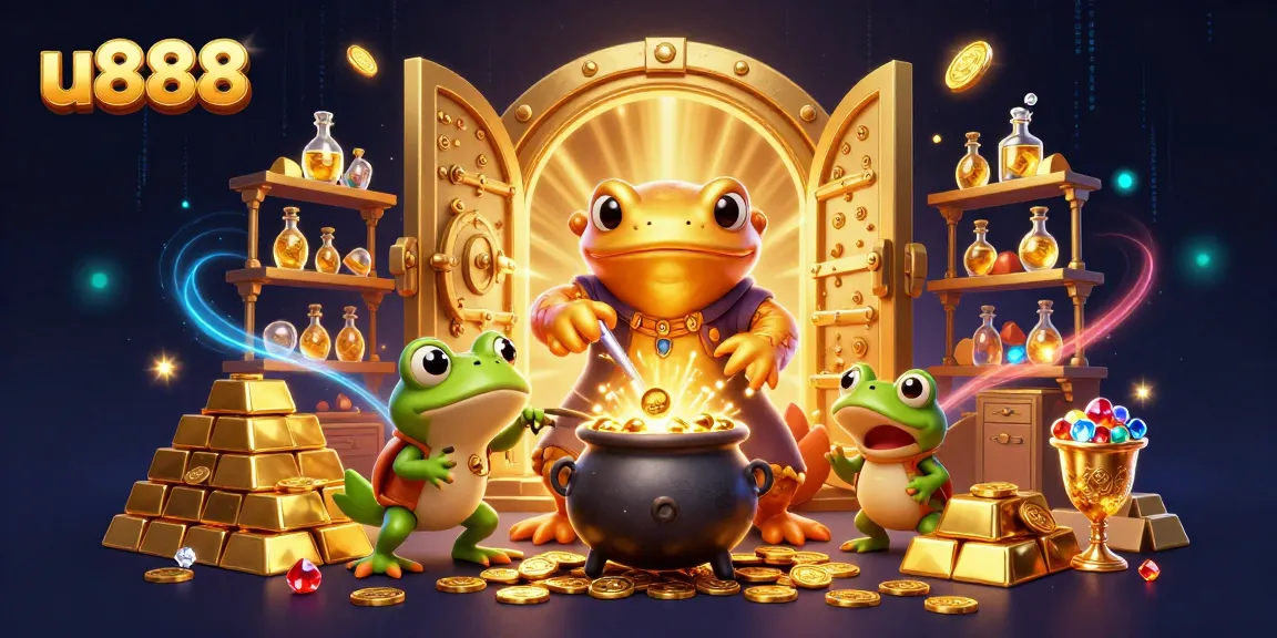 Spin for gold wins at u888 with a vibrant cauldron of treasures and magical characters!