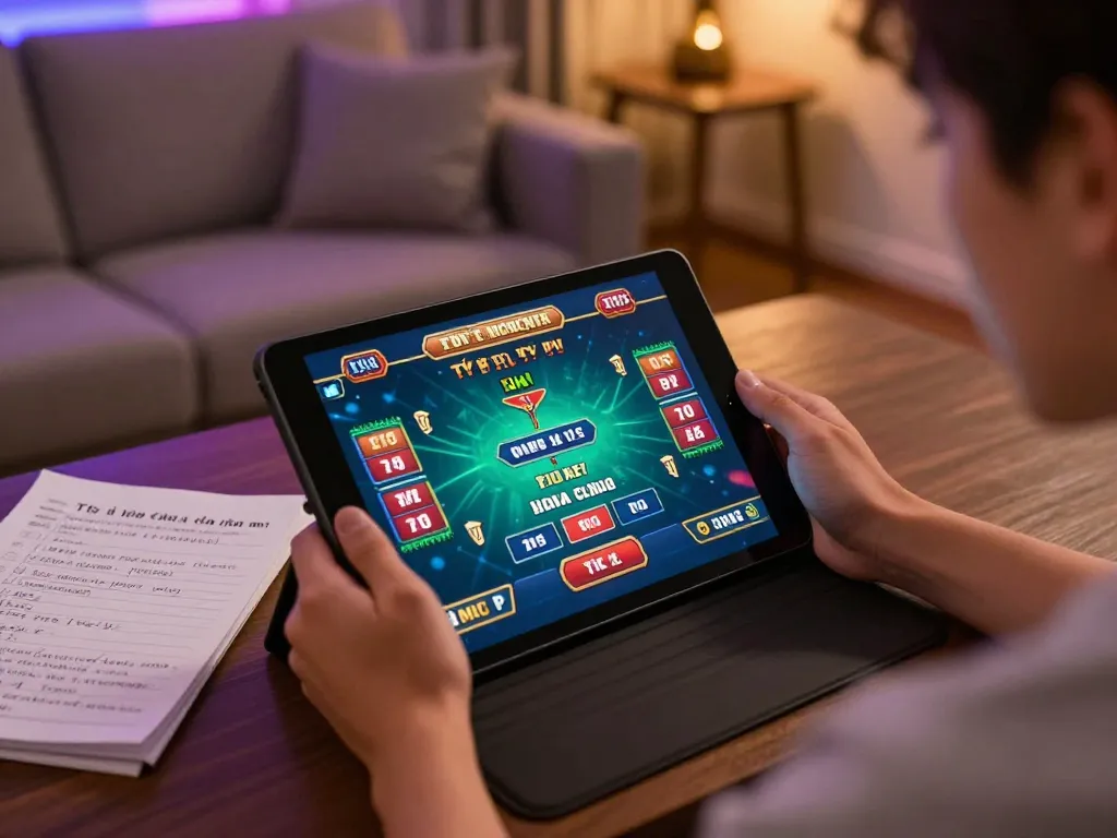 Tỷ lệ kèo nhà cái hôm nay observed in an intense online casino game setup at home