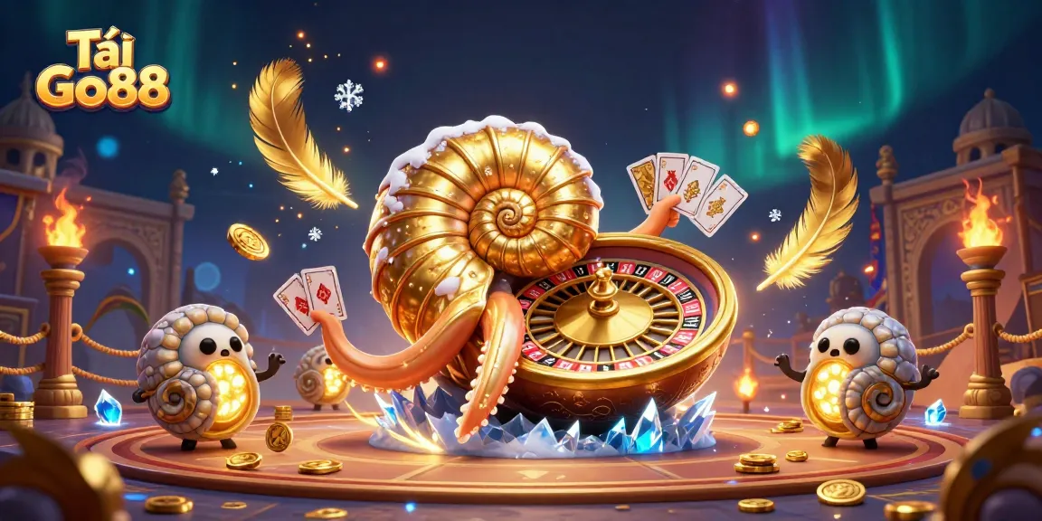 Experience thrilling gameplay at Tải Go88 with a vibrant 3D casino illustration showcasing engaging elements.