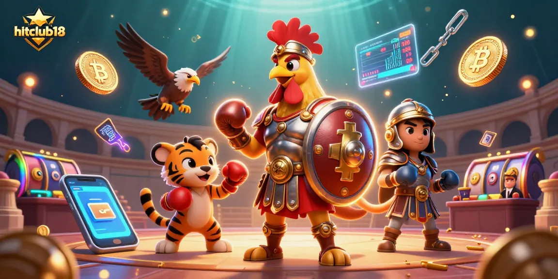 Experience the thrill of gambling with hitclub18 in an engaging digital casino scene.