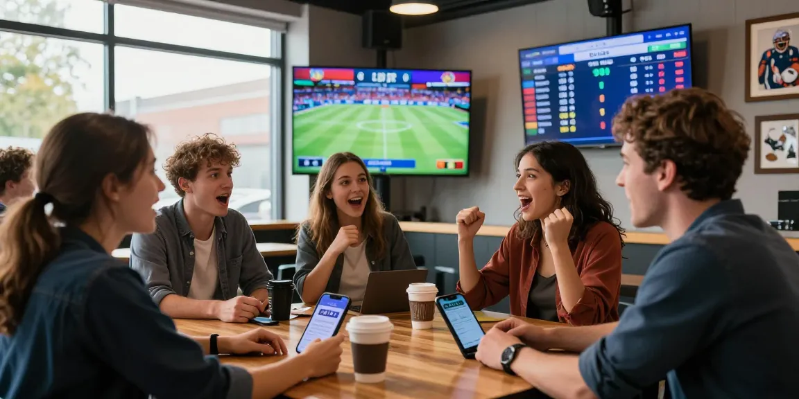 BetLabel bietet eine lebendige Sportwettenatmosphäre mit begeisterten Spielern und aktuellen Quoten.