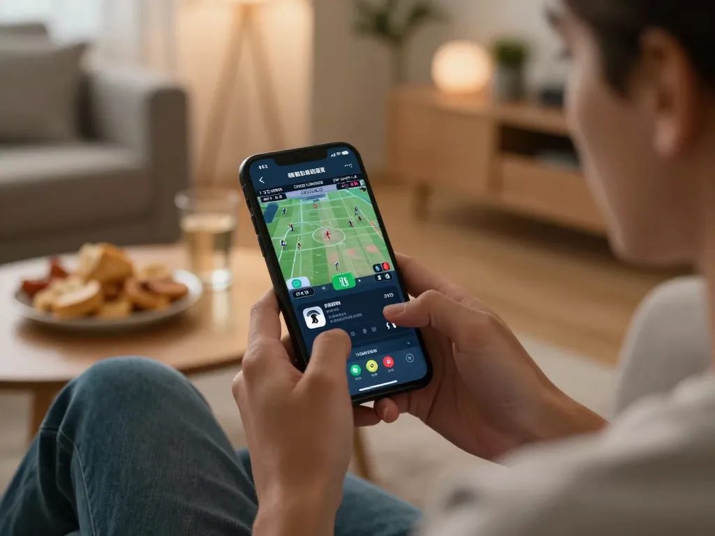Engaging betting moment on U888 mobile app with live sports interface