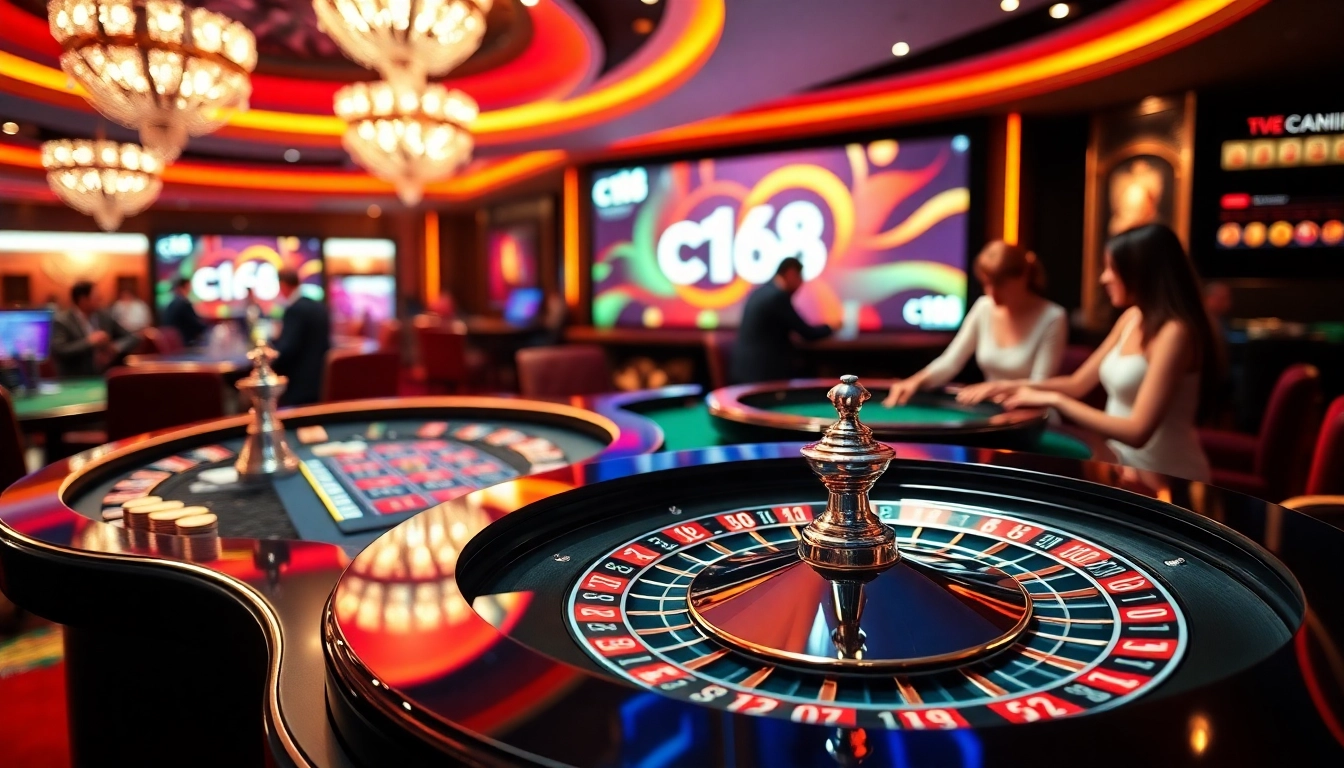 Experience the excitement of gambling at trang chủ c168 with vibrant tables and thrilling games.