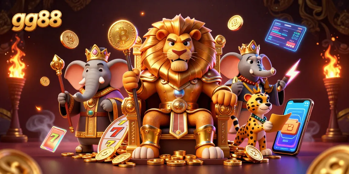 Spin the reels at gg88 with charismatic characters in a rich casino-themed environment.