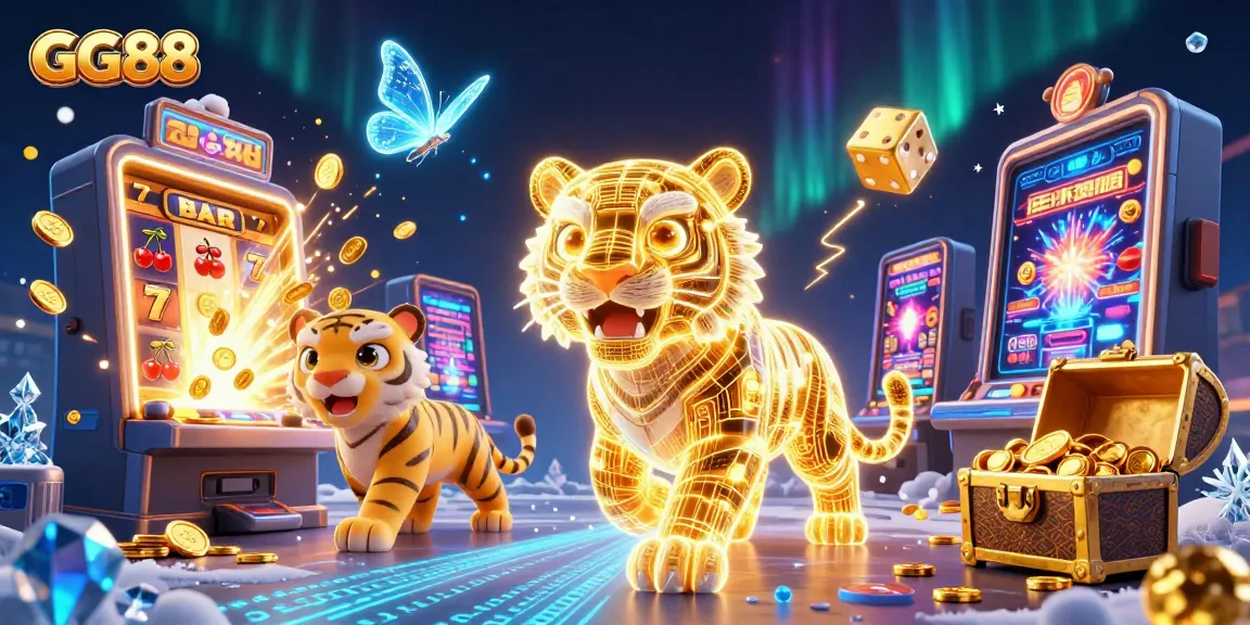Engage in thrilling gameplay at GG88 with vibrant casino scenes and epic jackpot moments.