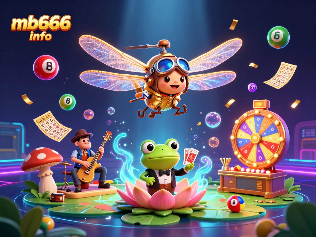 Engage in thrilling gameplay at mb666 info, featuring vibrant casino scenes with dynamic gaming elements