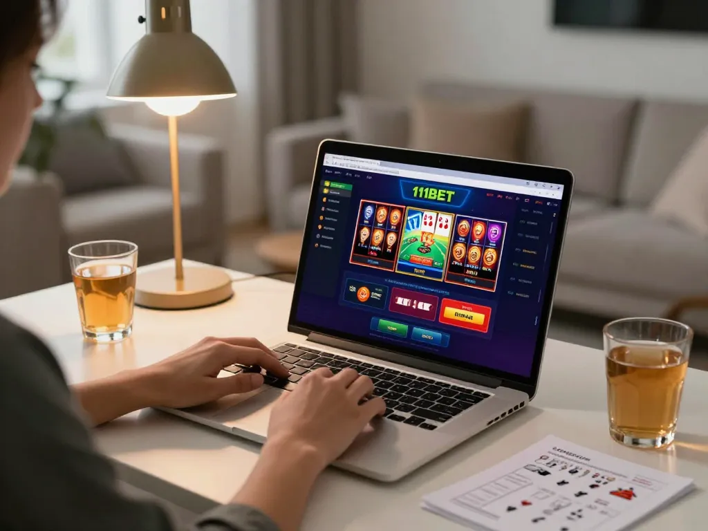 Engaging gameplay on trang chủ 11BET platform showcasing online casino entertainment and strategy notes.