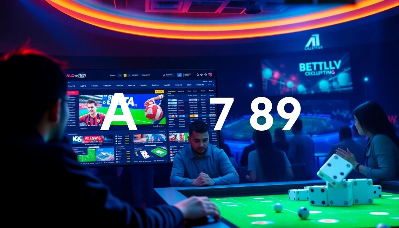 Experience thrilling online betting with ALo789's vibrant digital gaming interface and engaging atmosphere.