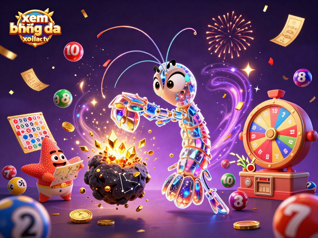 Xem bóng đá xoilac tv showcases a vibrant 3D casino scene filled with festive energy, rich in colors and celebrations.