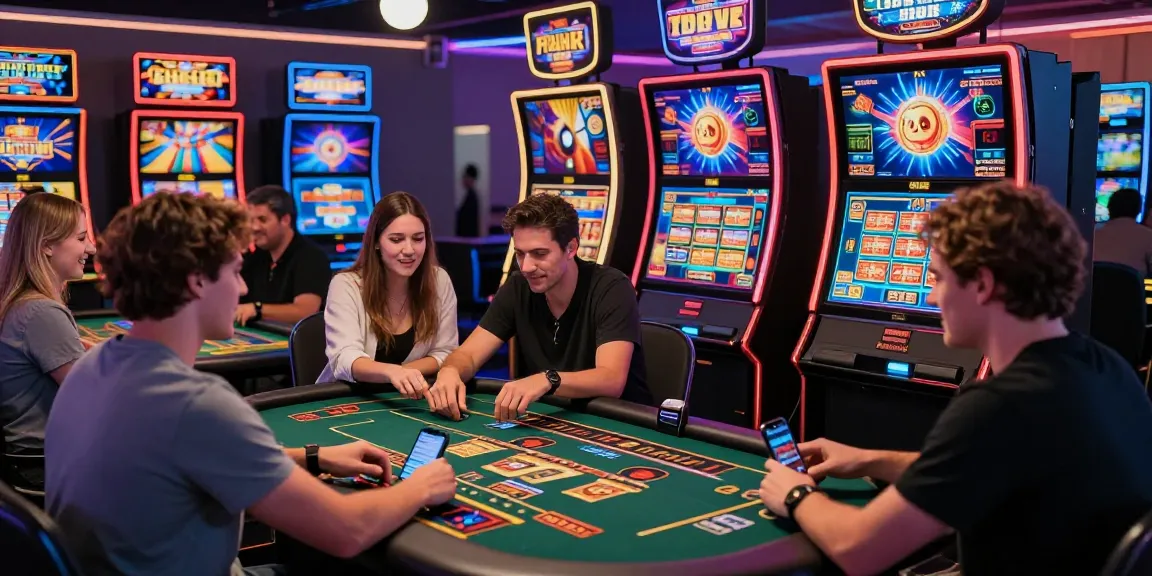 88m online casino gaming scene showcasing diverse players enjoying interactive gaming experience with vibrant visuals.