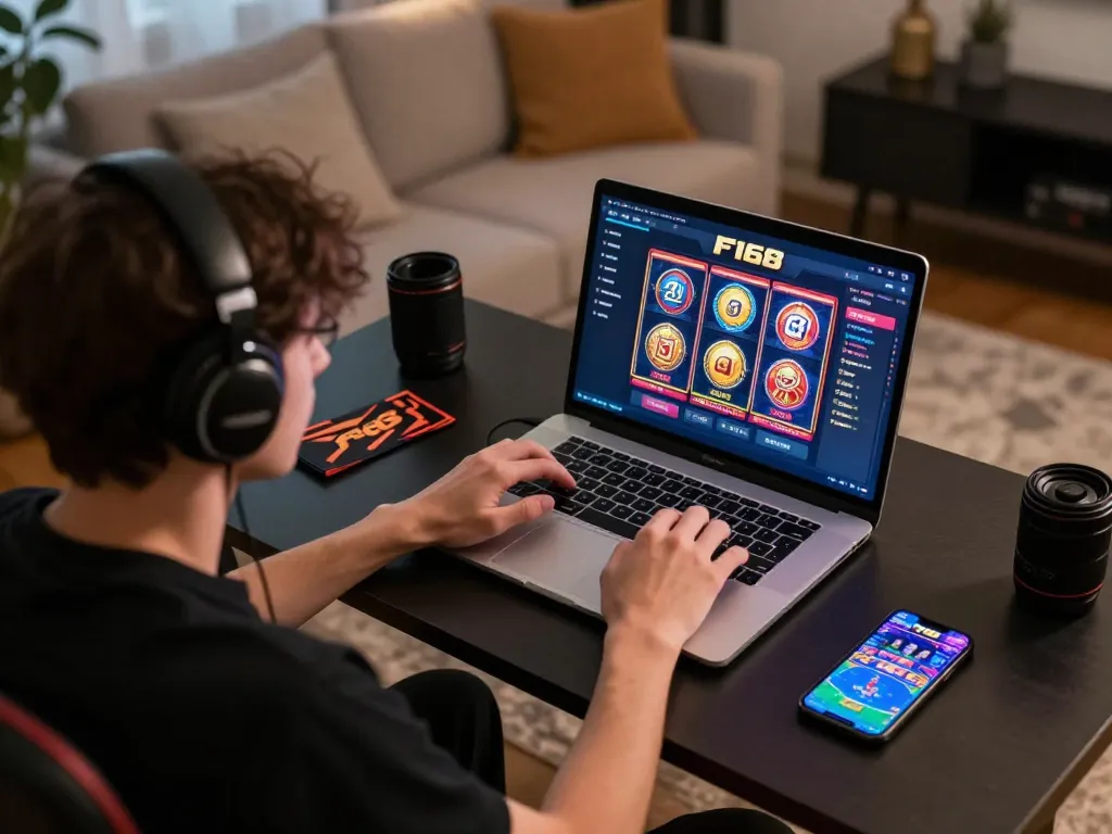 Engaging with the trang chủ F168 casino interface at home for an optimized gaming experience